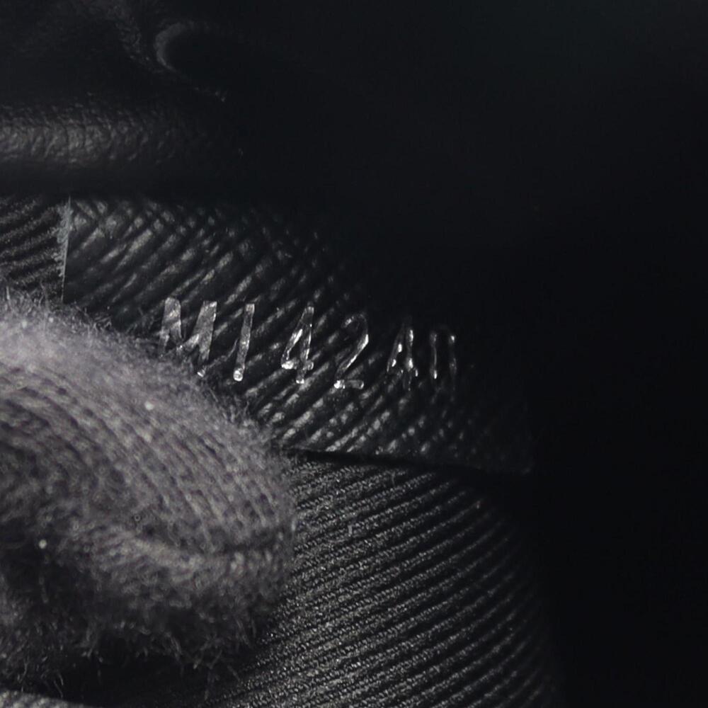 LOUIS VUITTON Black Monogram Leather Shoulder Bag - Picture 5 of 12